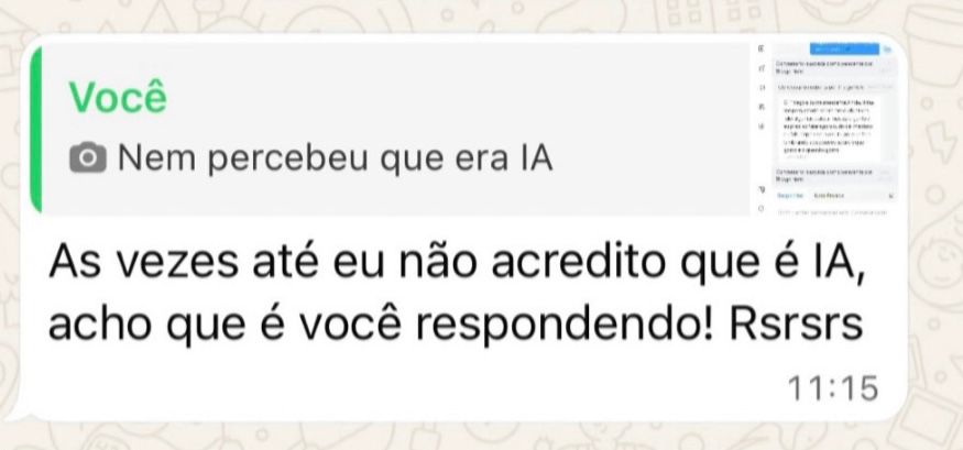 Feedback Roberto Lima